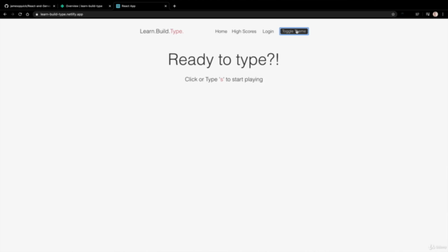 React and Serverless - Fullstack Web Development - Screenshot_02