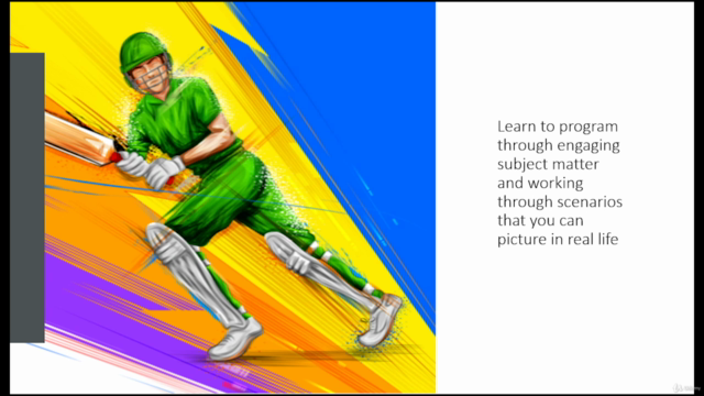 Code a cricket game: Learn Python programming through sports - Screenshot_04