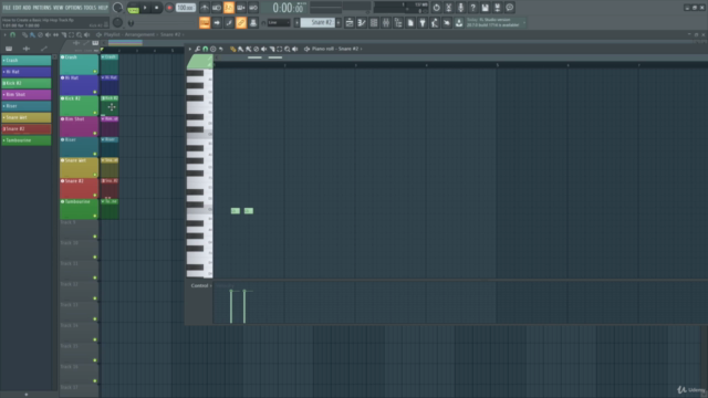 FL Studio 20: Create a Hip Hop Beat from Scratch - Screenshot_01