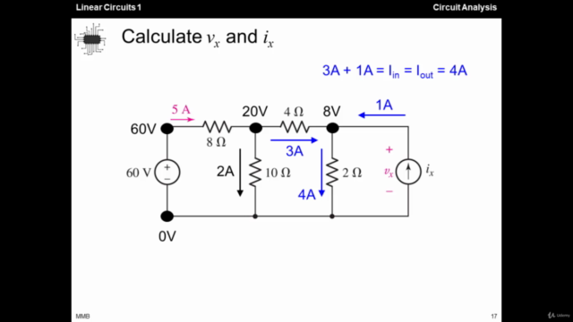 Linear Circuits 1 - 06 - Analysis with Ohm's Law, KCL, & KVL - Screenshot_04