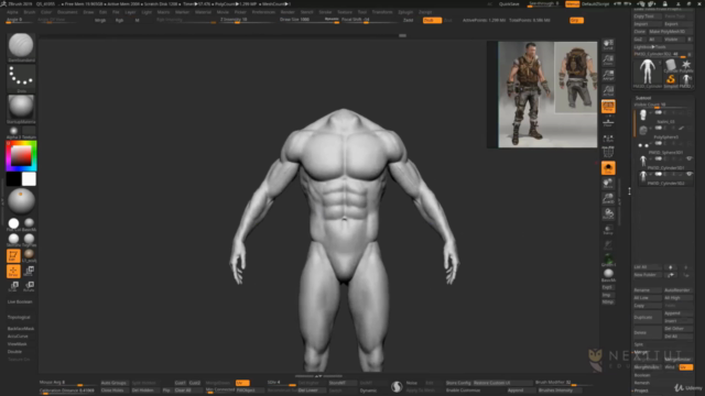 Master Character Modelling in Zbrush - Screenshot_02