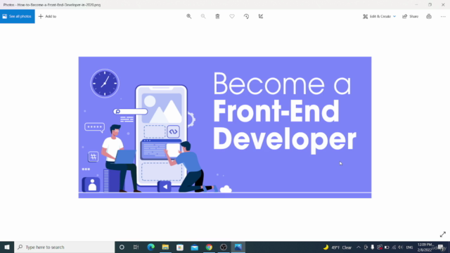Become a Front-End Developer in Arabic 2022 - Screenshot_01