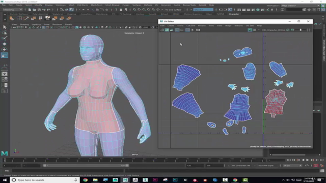 Character UV Mapping (Maya) - Screenshot_01