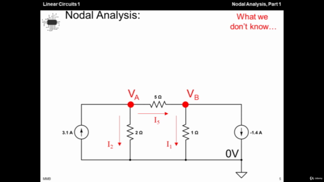 Linear Circuits 1 - 14 - Nodal Analysis, Part 1 - Screenshot_01