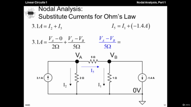 Linear Circuits 1 - 14 - Nodal Analysis, Part 1 - Screenshot_04