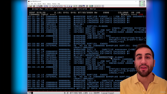 Curso de z/OS completo, Mainframe, desde 0 - Screenshot_04