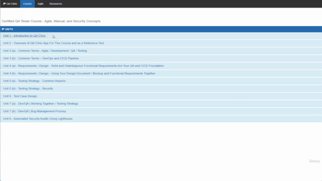 Certified QA Tester - Agile, Manual, and Security Concepts - Screenshot_02