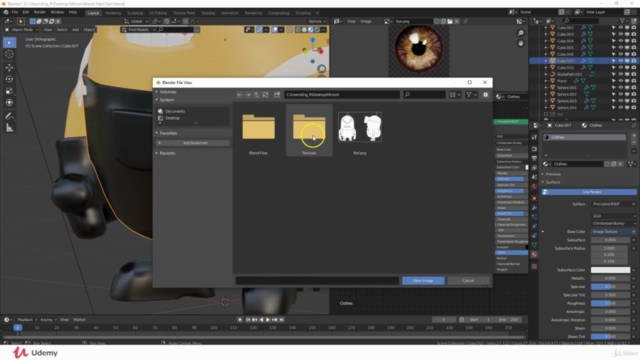 Create a 3D character in Blender from scratch - Screenshot_04