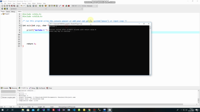 C Programlama dersleri - Screenshot_03