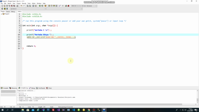 C Programlama dersleri - Screenshot_04