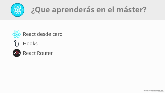 Master en React: Aprender ReactJS, Hooks, MERN, NodeJS, JWT+ - Screenshot_01