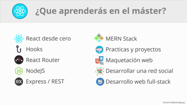 Master en React: Aprender ReactJS, Hooks, MERN, NodeJS, JWT+ - Screenshot_03