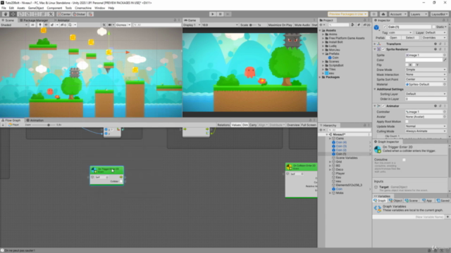 UNITY & BOLT : Créer des jeux SANS CODER (visual scripting) - Screenshot_01