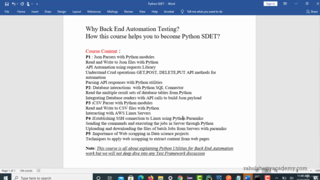 Learn API Automation Testing with Python & BDD Framework - Screenshot_04