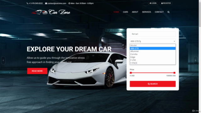 Build Python Django Real Project: Django Web Development - Screenshot_01