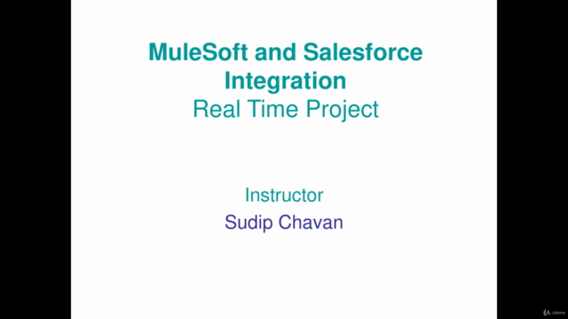 MuleSoft and Salesforce Integration Real Time Project - Screenshot_01