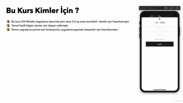 iOS13&Swift 5 : Mobil Uygulamanızın Temelini Atın - Screenshot_02