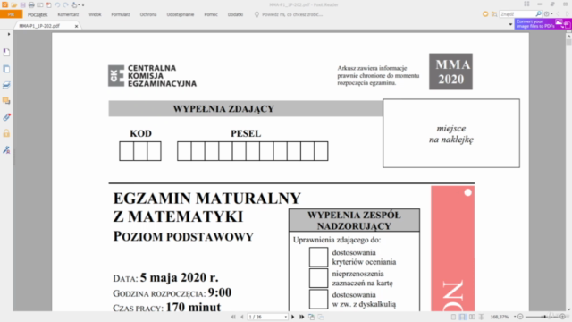 Przygotowanie do matury - Matematyka - poziom podstawowy 01 - Screenshot_01