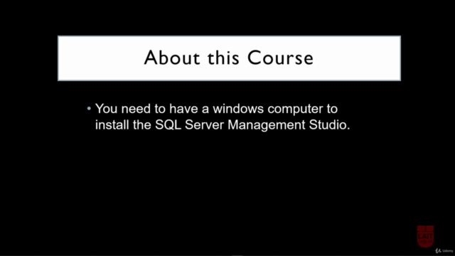 Introduction to Microsoft SQL Server and SQL - Screenshot_03