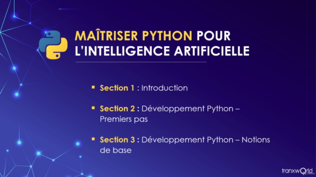 Maîtriser Python pour la Data Science (IA) - Screenshot_02
