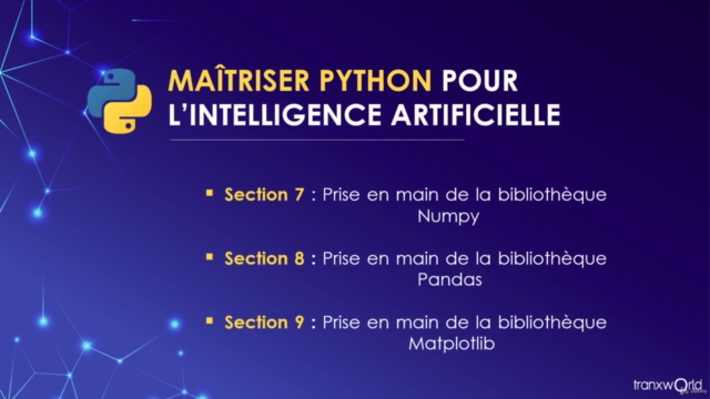 Maîtriser Python pour la Data Science (IA) - Screenshot_03