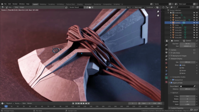 Blender: create Thor's Stormbreaker from start to finish - Screenshot_04