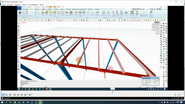 İdeCad Statik: Sıfırdan Pro. Eğitim Çelik Konstrüksiyon - Screenshot_02