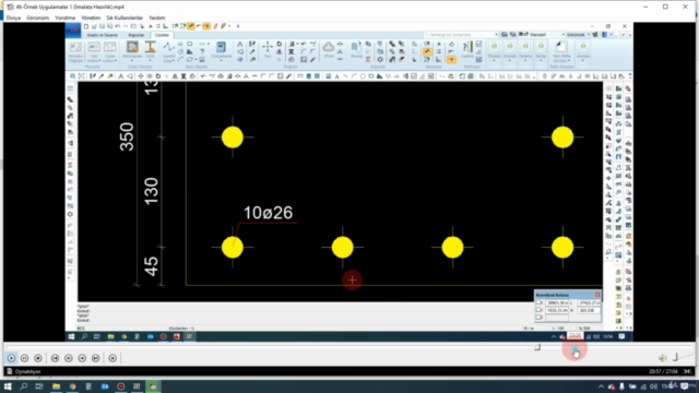 İdeCad Statik: Sıfırdan Pro. Eğitim Çelik Konstrüksiyon - Screenshot_04