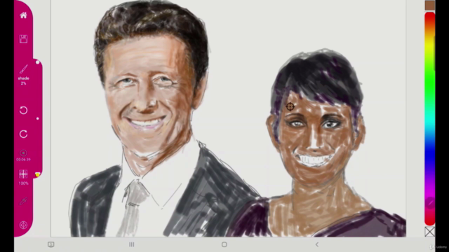 Draw a digital portrait using the Paintology drawing app - Screenshot_02