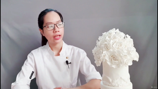 How to make Sugar flowers & Bouquet for Cake decorating - Screenshot_03