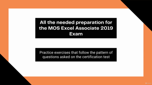 MOS Excel Associate Certification MO-200: Master Concepts - Screenshot_03