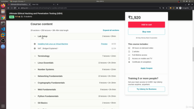 Ultimate Ethical Hacking and Penetration Testing (UEH) - Screenshot_01