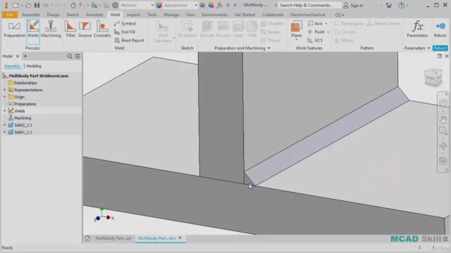 Autodesk Inventor 2021 / 2022 - Weldment Training - Screenshot_01