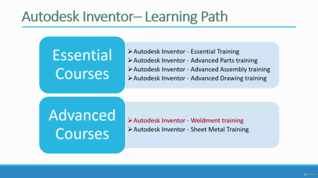 Autodesk Inventor 2021 / 2022 - Weldment Training - Screenshot_04