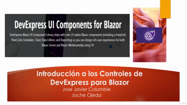 Introducción a los controles de DevExpress para Blazor - Screenshot_01