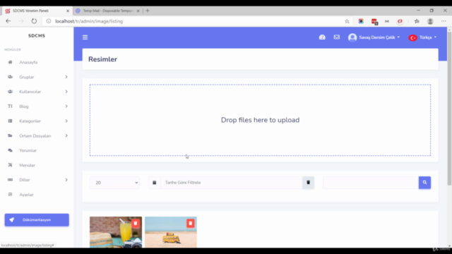 Codeigniter 4 ile Sıfırdan İleri Seviye CMS Geliştirme - Screenshot_03