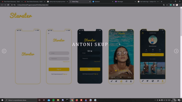 React Native bootcamp - Build an Instagram Clone w/Firebase - Screenshot_04