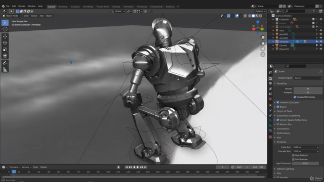 BLENDER: How to create and rig the Iron Giant - Screenshot_01