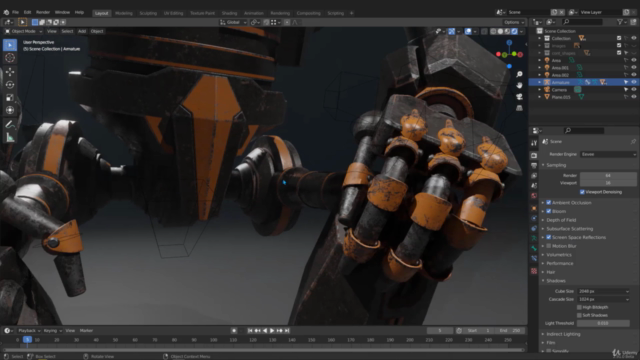 BLENDER: How to create and rig the Iron Giant - Screenshot_02