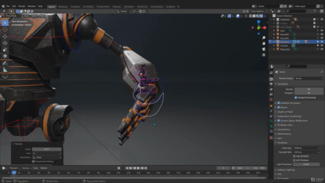 BLENDER: How to create and rig the Iron Giant - Screenshot_03
