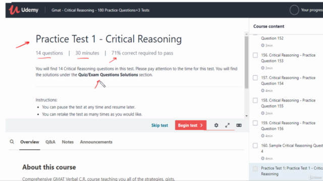 Gmat - Critical Reasoning - 180 Practice Questions+3 Tests - Screenshot_04