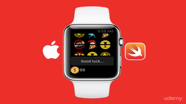 Learn Apple Watchkit with Swift, Casino Slot Machine app - Screenshot_01