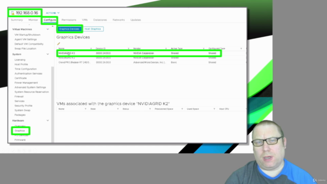 NVIDIA GRID shared GPU and CUDA for VMware vSphere ESXi - Screenshot_01