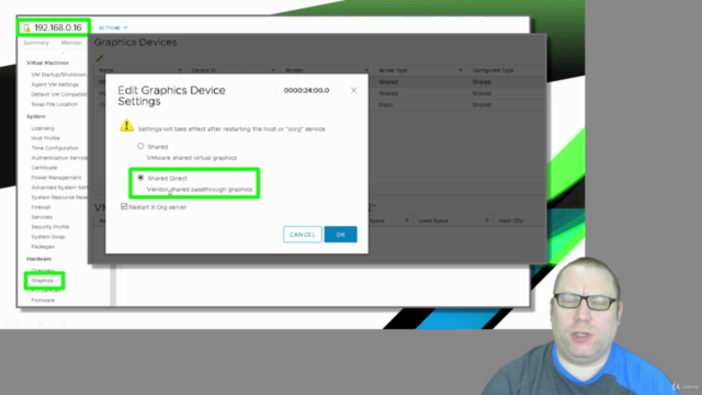 NVIDIA GRID shared GPU and CUDA for VMware vSphere ESXi - Screenshot_03