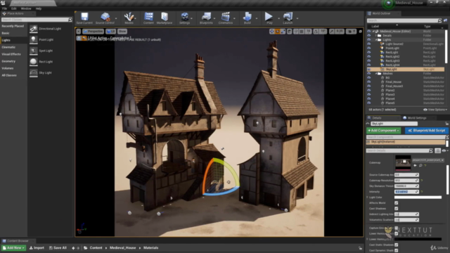 Old House Creation for Game in Blender & Substance Designer - Screenshot_04