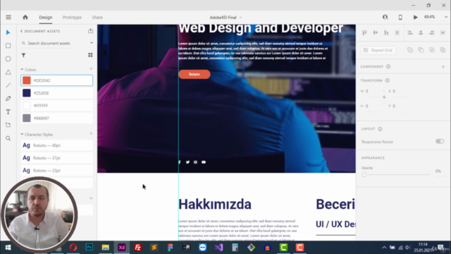 Adobe XD to HTML Eğitim Seti - Screenshot_01
