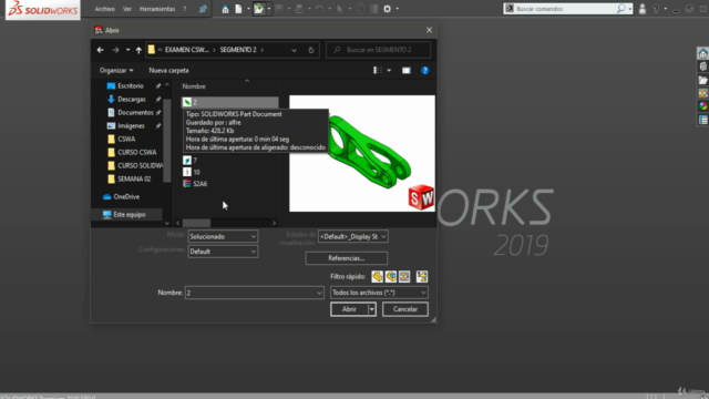 Certificación Solidworks CSWP - Screenshot_03