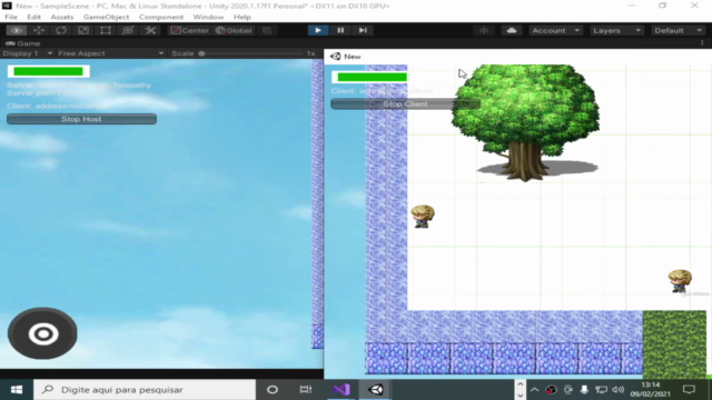 Desenvolvimento de Games(Unity) + Multiplayer(Mirror) - Screenshot_03