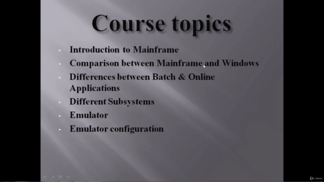 Introduction to Mainframe and TSO & ISPF - Screenshot_01