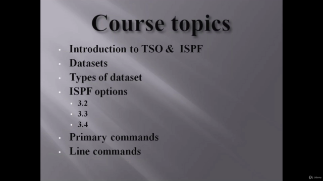 Introduction to Mainframe and TSO & ISPF - Screenshot_02